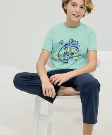 Пижама Sevim (Zey Zey) на мальчика (8808) джойстик. Есть подросток