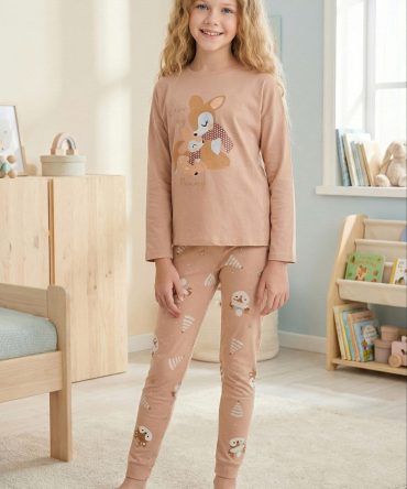 Домашний костюм Sevim (Zey Zey) на девочку (8727) олени