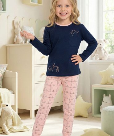 Домашний костюм Sevim (Zey Zey) на девочку (8705) музыка