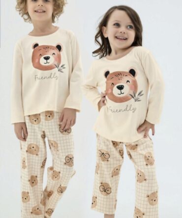 Пижама Sevim (Zey Zey) унисекс (8901) мишка