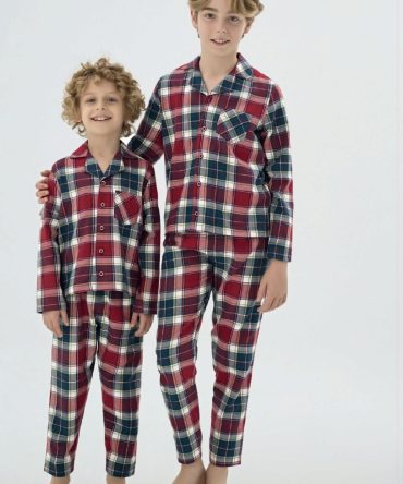 Пижама Sevim (Zey Zey) на мальчика (8964) клетка. Есть подросток